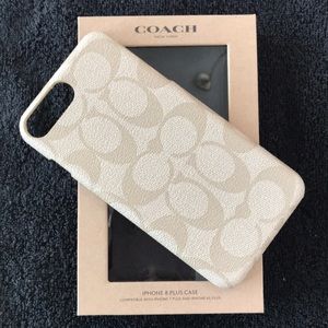 ❤️ COACH IPHONE 8 PLUS CASE COMPATIBLE with 6s, 7+